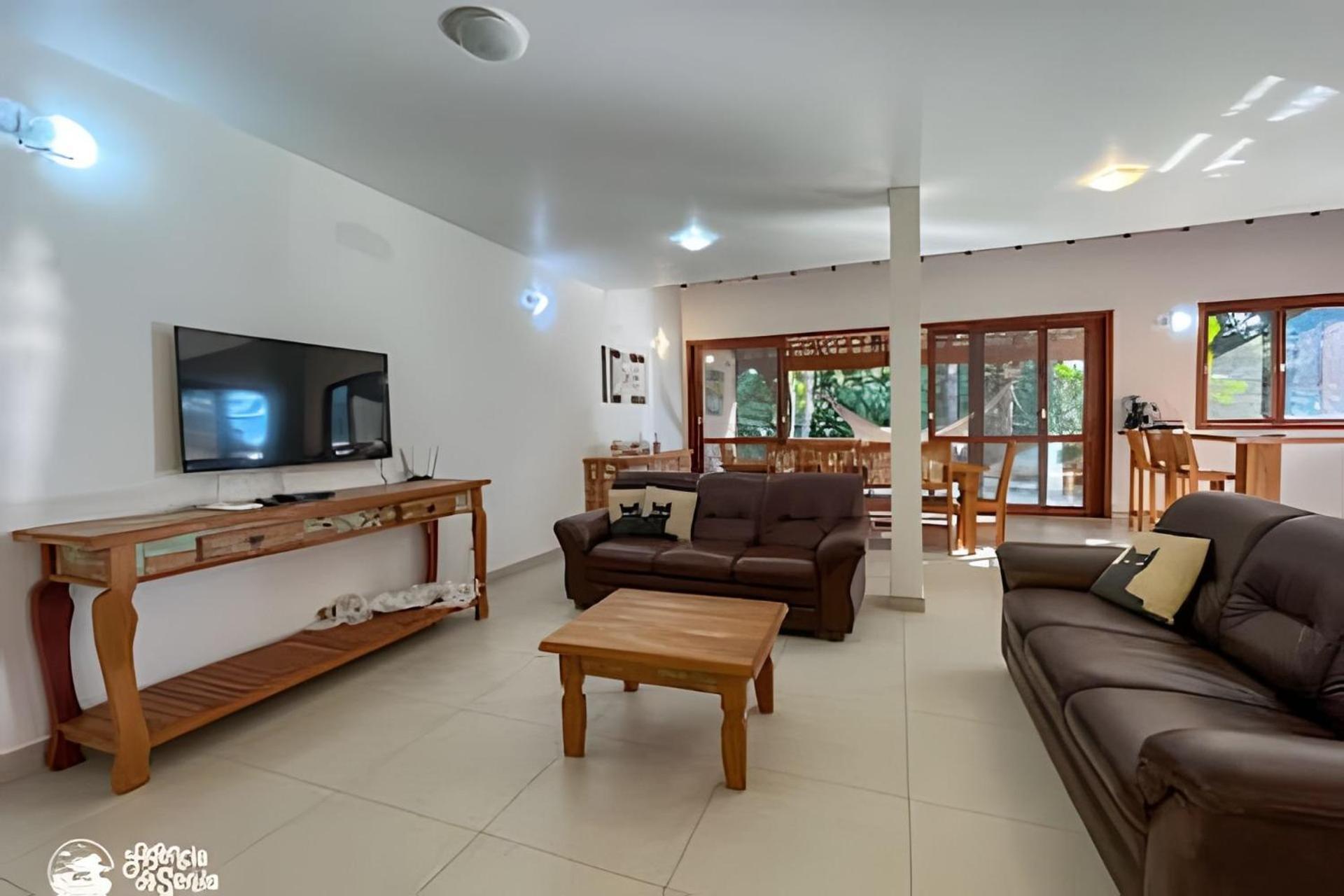 Linda Casa Com Varanda Gourmet Em Condominio อิลญาเบลา ภายนอก รูปภาพ